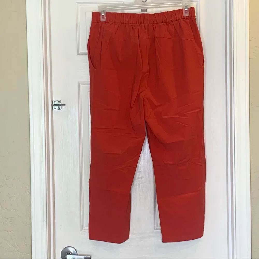Lululemon Your True Trouser High Rise Crop Carnation Red Size 10